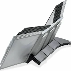Durable Sherpa Desk Extension Set, Gray