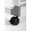 DURABLE System 48 Multifunction Trolley - 2 Shelf - 4 Casters - Metal, Steel, Melamine, Hardboard, Fiberglass, Plastic - 3710124