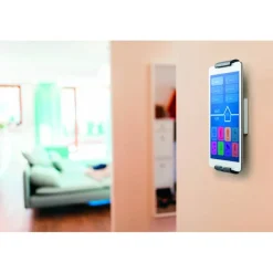 DURABLE TABLET HOLDER WALL - Bracket - for tablet - aluminum, ABS plastic - silver - screen size: 7