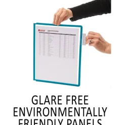 Durable Vario Wall And Desk Replacement Sleeves, Assorted Colors