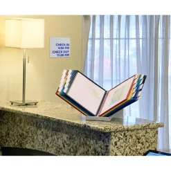 Durable Vario Wall And Desk Replacement Sleeves, Assorted Colors