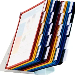 Durable Vario Wall And Desk Replacement Sleeves, Assorted Colors