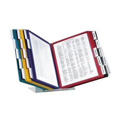 Durable Vario Wall And Desk Replacement Sleeves, Assorted Colors
