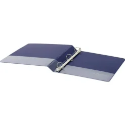 Durable View 3-Ring Binder, 1" D-Rings, Blue