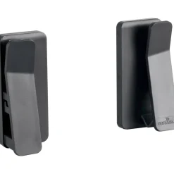 DURABLE VISIOCLIP Wall Mount for Tablet, Smartphone - Charcoal Gray - 2.20 lb Load Capacity - Plastic - 1 Each
