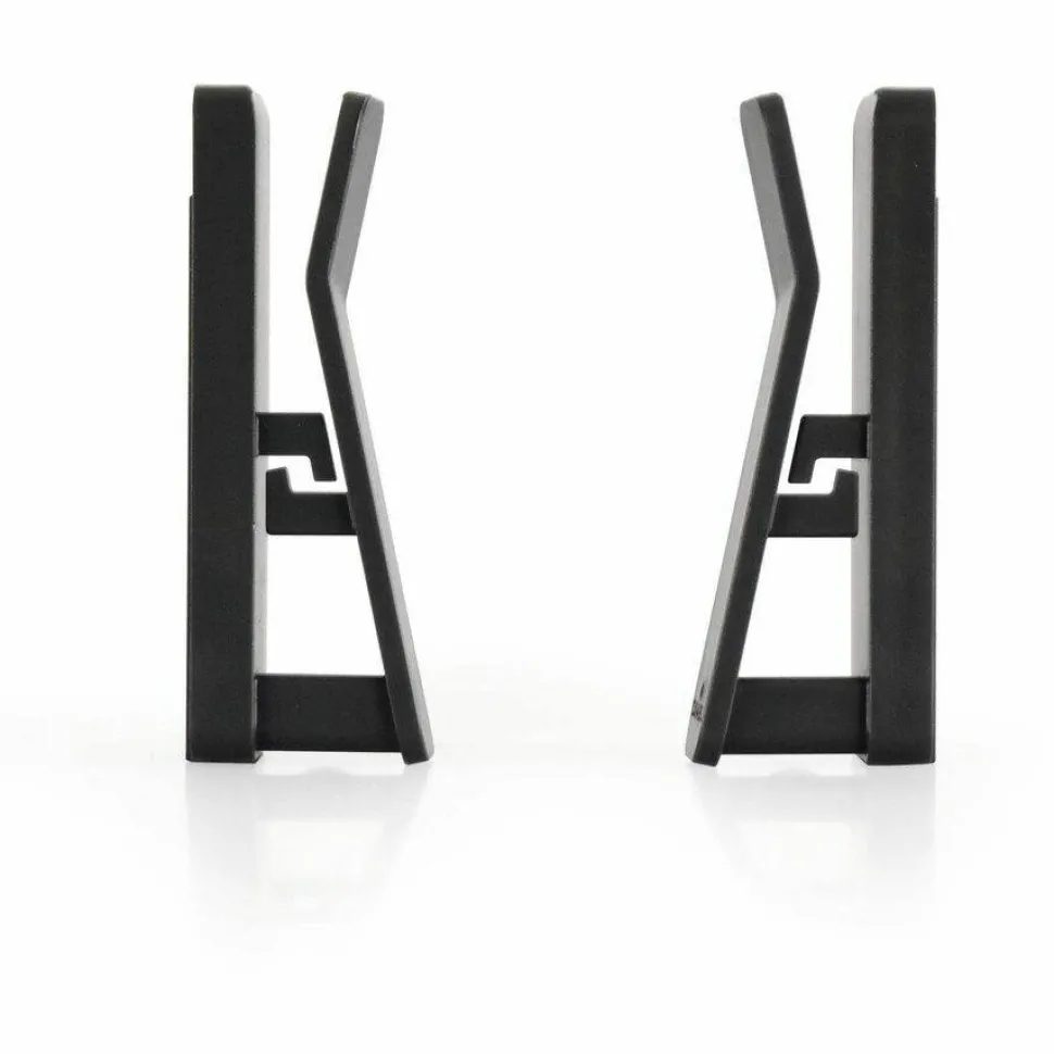DURABLE VISIOCLIP Wall Mount for Tablet, Smartphone - Charcoal Gray - 2.20 lb Load Capacity - Plastic - 1 Each