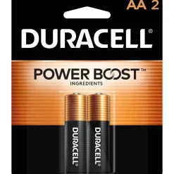 Duracell Coppertop AA Alkaline Batteries, Pack Of 2