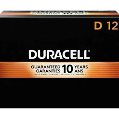 Duracell Coppertop Alkaline D Batteries