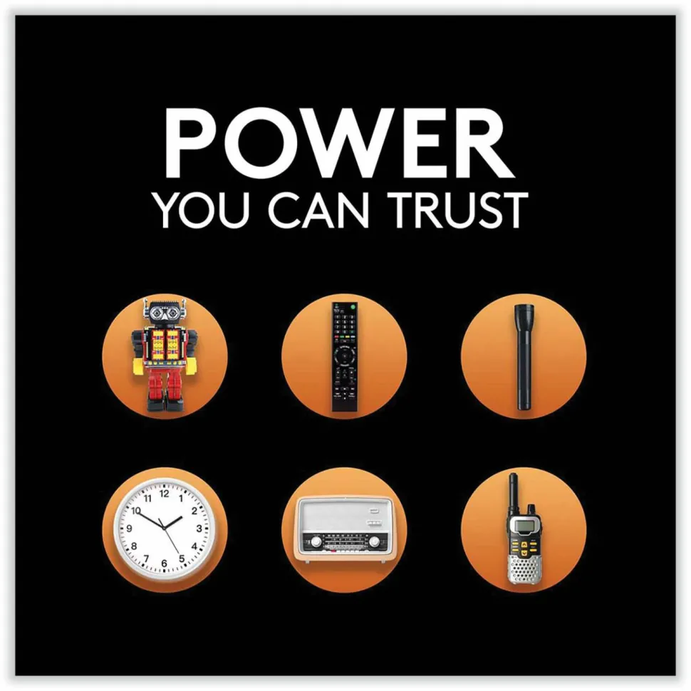 Duracell Coppertop Alkaline C Batteries, 2/Pack