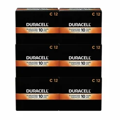 Duracell CopperTop Alkaline C Batteries, 72/Carton