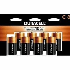 Duracell Coppertop C Alkaline Batteries, Pack of 8, MN14RT8Z