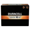 Duracell Coppertop D Alkaline Batteries, Box of 12, Case of 6 Boxes
