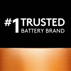 Duracell Coppertop 9V Alkaline Batteries, Pack of 4, MN16B4DW