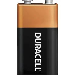 Duracell Coppertop 9V Alkaline Batteries, Pack of 2