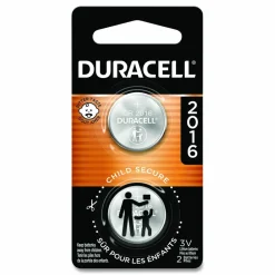Duracell Lithium Coin Batteries With Bitterant, 2016, 2/Pack