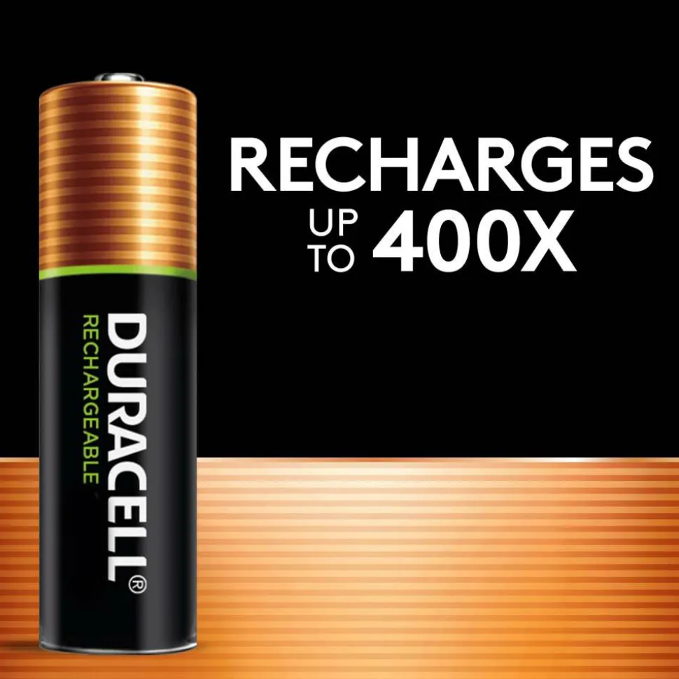Duracell Rechargeable AAA Batteries, Pack of 4