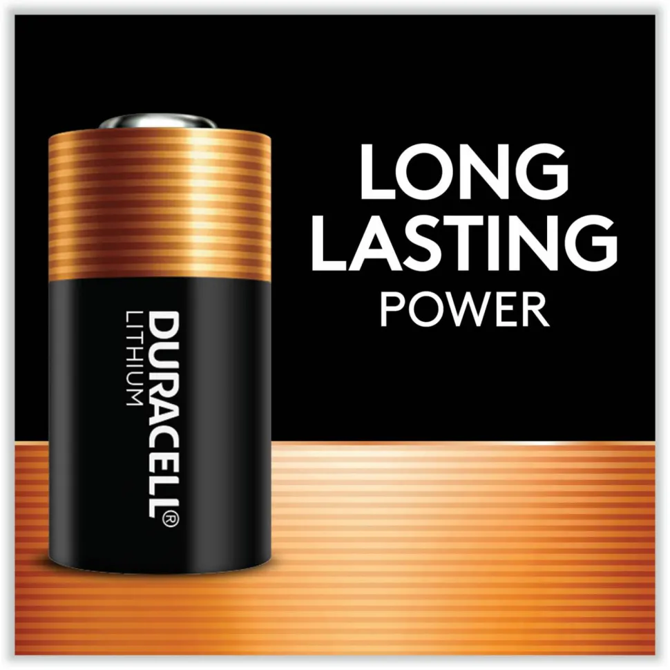 Duracell Specialty High-Power Lithium Batteries, 123, 3 V, 4/Pack