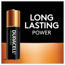 Duracell StayCharged Rechargeable AAA Batteries, Pack Of 4