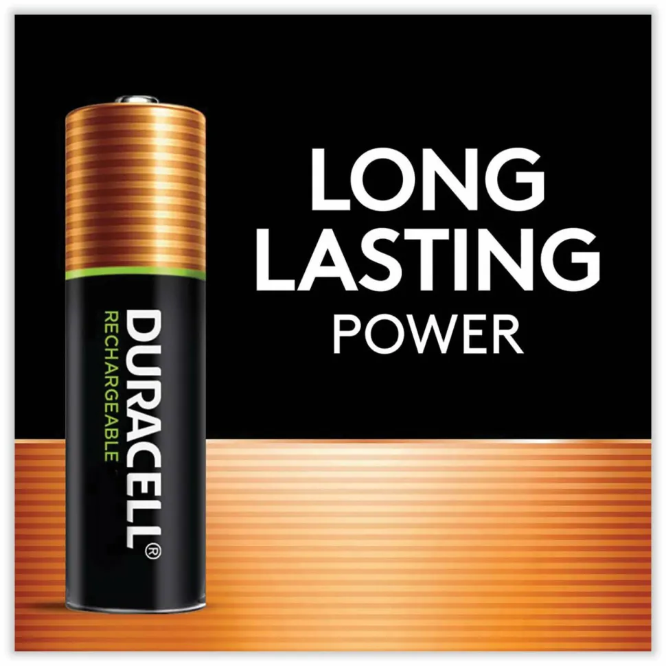 Duracell StayCharged Rechargeable AAA Batteries, Pack Of 4