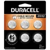 Duracell 2032 3V Lithium Coin Batteries, Pack of 6