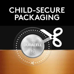 Duracell 2032 3V Lithium Coin Batteries, Pack of 2