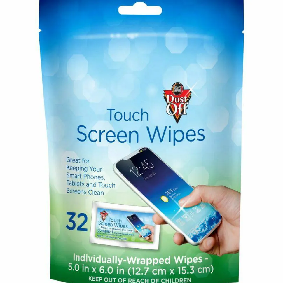 Dust-Off Electronics Screen Wipes - DTSW32