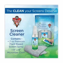 Dust-Off Laptop Computer Cleaning Kit, 50 mL Spray/Microfiber Cloth