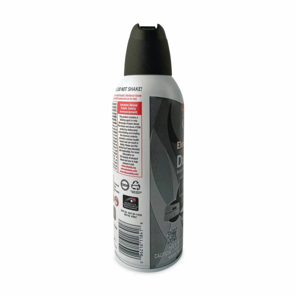 Dust-Off Plus Disposable Compressed Gas Duster, 10 Oz Bottle