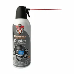 Dust-Off Plus Disposable Compressed Gas Duster, 10 Oz Bottle