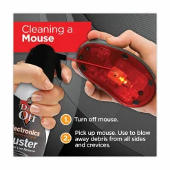 Dust-Off Plus Disposable Compressed Gas Duster, 10 Oz Bottle