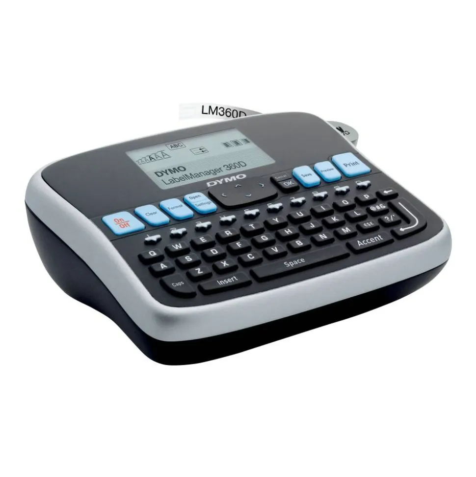 DYMO LabelManager 360D Rechargeable Desktop Label Maker