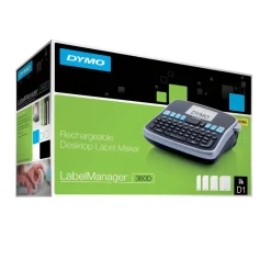 DYMO LabelManager 360D Rechargeable Desktop Label Maker