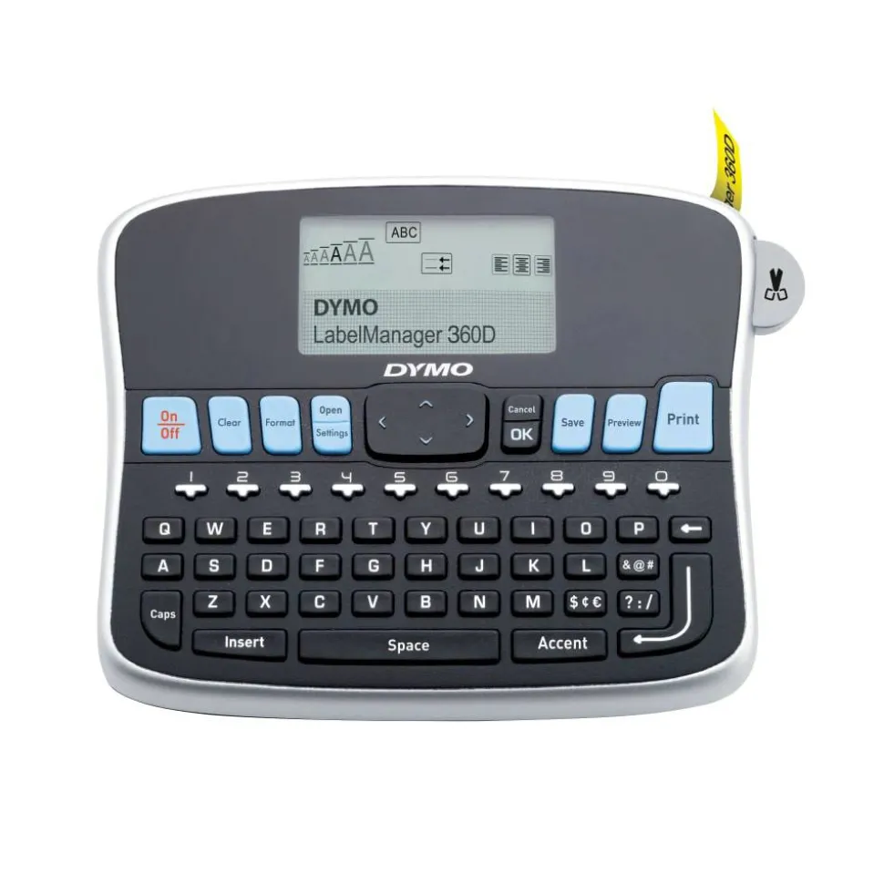 DYMO LabelManager 360D Rechargeable Desktop Label Maker