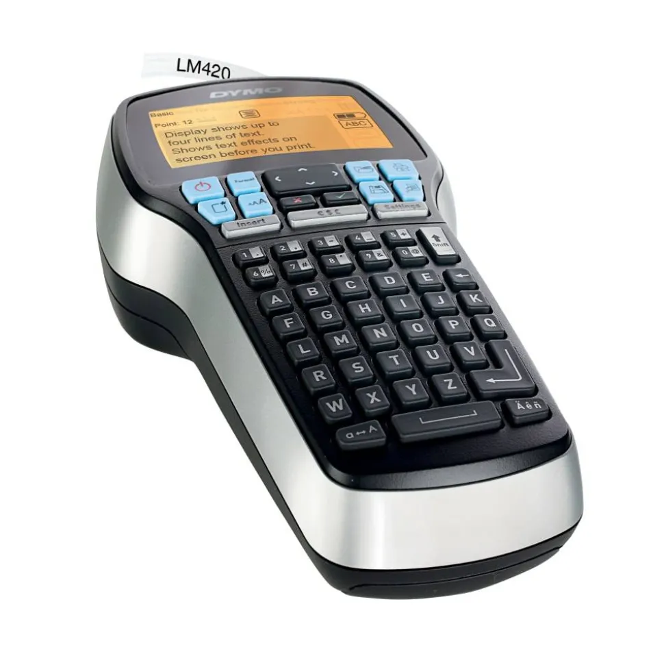 DYMO LabelManager 420P High Performance Portable Handheld Label Maker With PC/Apple Mac Connection