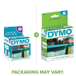 DYMO LabelWriter Business/Appointment Cards, 2" x 3.5", White, 300 Labels/Roll