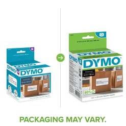DYMO LabelWriter Shipping Labels, 2.12 x 4, White, 220 Labels/Roll