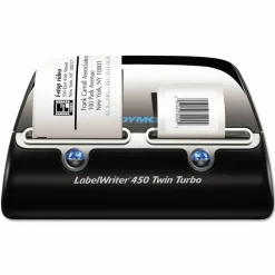 DYMO LabelWriter 450 Twin Turbo Label Printer, 71 Labels/min Print Speed, 5.5 x 8.4 x 7.4