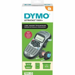 DYMO LetraTag 100H Label Maker, 2 Lines, 3.1 x 2.6 x 8.3