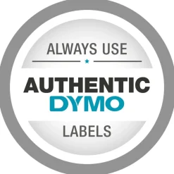 DYMO LT 91331 Black-On-White Tape, 0.5