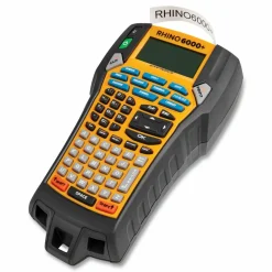 DYMO Rhino 6000+ Industrial Label Maker with Carry Case, 0.4"/s Print Speed, 5.4 x 2.5 x 9.7