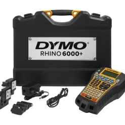 DYMO Rhino 6000+ Industrial Label Maker with Carry Case, 0.4"/s Print Speed, 5.4 x 2.5 x 9.7