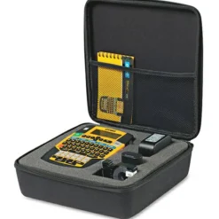 Dymo Rhino 4200 Soft Case Labelmaker Kit, Yellow/Black