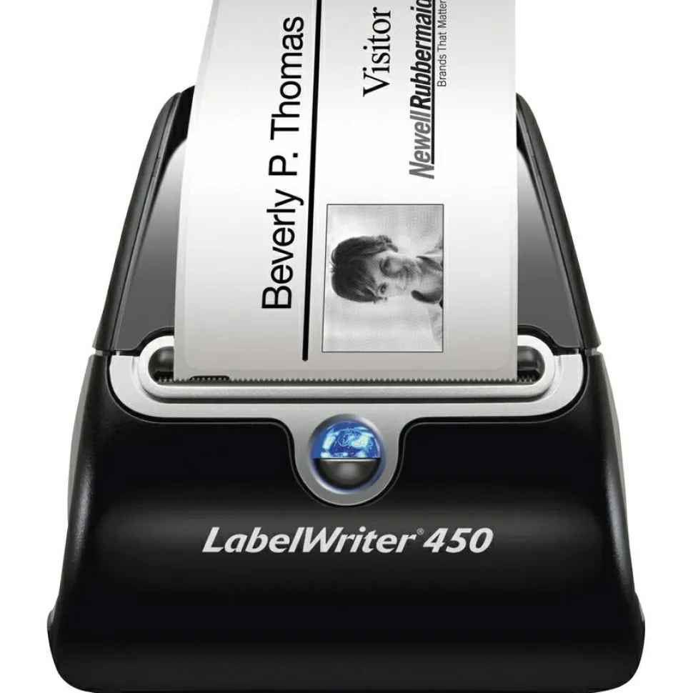 DYMO Self-Adhesive Name Badge Labels, 2.25" x 4", White, 250 Labels/Box