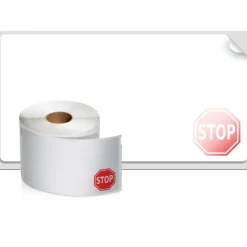 DYMO Visitor Management Time-Expiring Name Badges, Adhesive, 2.25