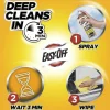 EASY-OFF Heavy Duty Oven Cleaner, Fresh Scent, Foam, 14.5 oz Aerosol Spray, 6/Carton