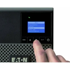 Eaton 5P 1550VA 1100W 230V Line-Interactive UPS, C14 Input, 8 C13 Outlets, True Sine Wave, Cybersecure Network Card Option, Tower
