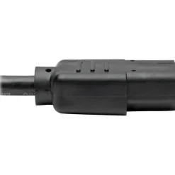 Eaton Tripp Lite Series Desktop Computer AC Power Cable, NEMA 5-15P to C13 - 10A, 125V, 18 AWG, 25 ft. (7.62 m), Black