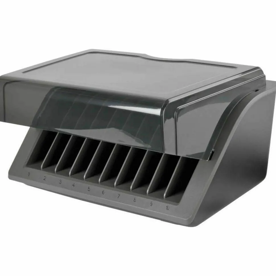 Eaton Tripp Lite Series 10-Device Desktop AC Charging Station with Surge Protector for Tablets, Laptops and E-Readers