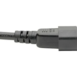 Eaton Tripp Lite Series Laptop Power Adapter Cord, C14 to C5 Adapter - 7A/125V or 2.5A/250V, 18 AWG, 6 in., Black