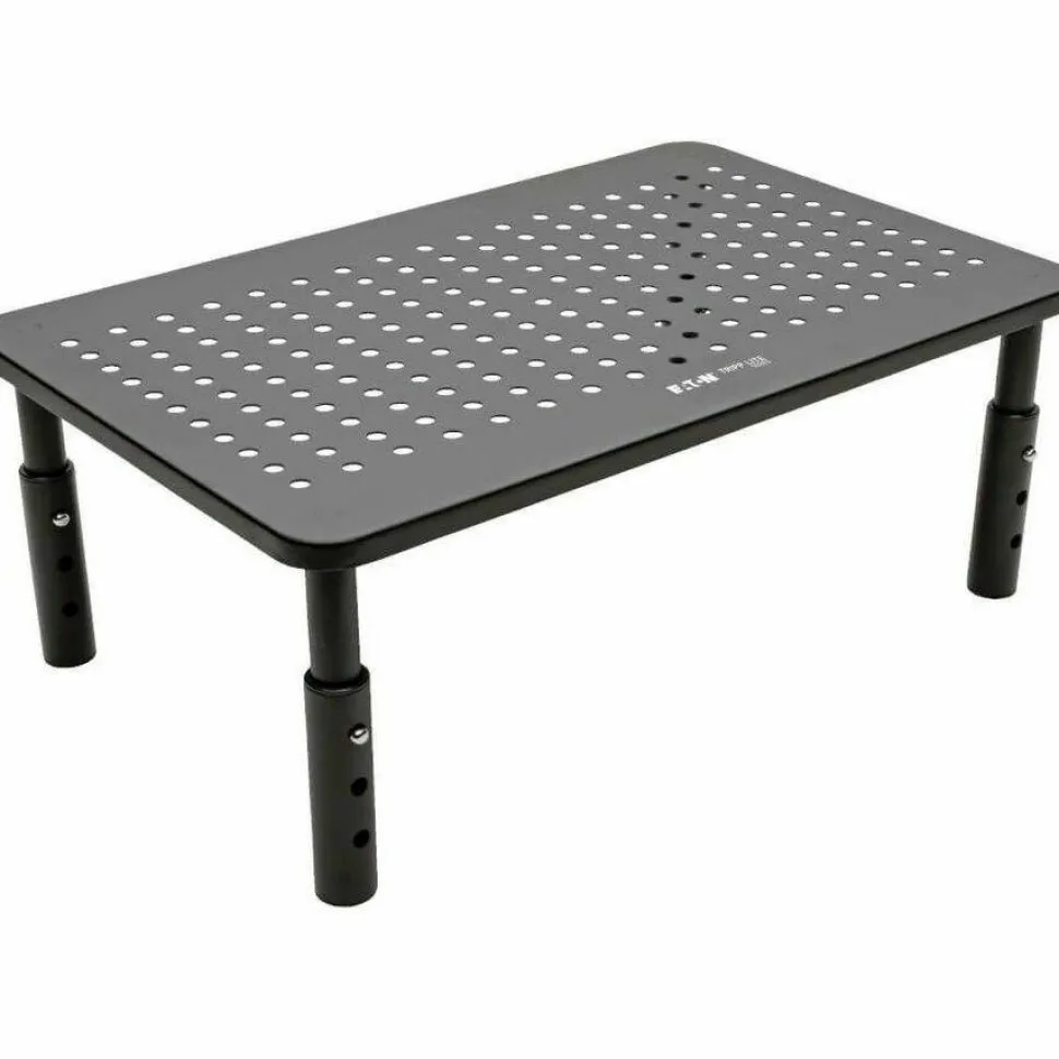 Eaton Tripp Lite Series Monitor Riser for Desk, 14 x 9 in. - Height Adjustable, Metal, Black